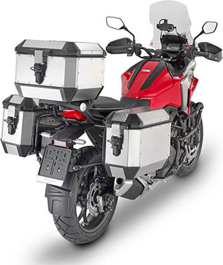 Givi Alaska Trekker Monokey Motorcycle Aluminum Top Case 44lt Silver