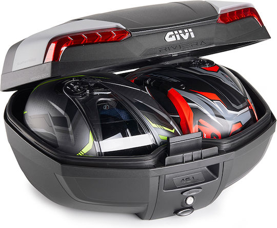 Givi Monolock Motorcycle Top Case 46lt Black