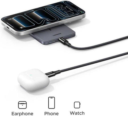 Ugreen PB580 MagSafe Power Bank 5000mAh 15W Power Delivery Γκρι