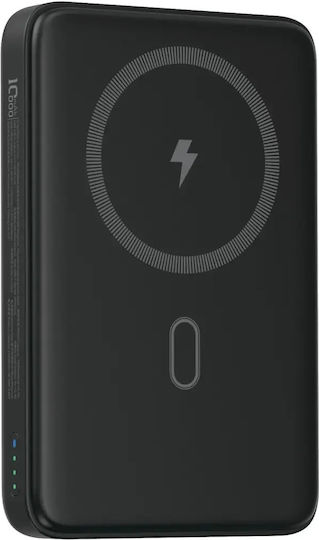 Wiwu WI-P043 MagSafe Power Bank 10000mAh Черен