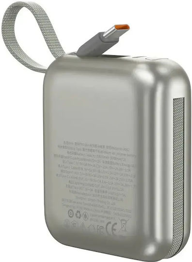 Wiwu P062 Външна Батерия 10000mAh 35W Сребриста