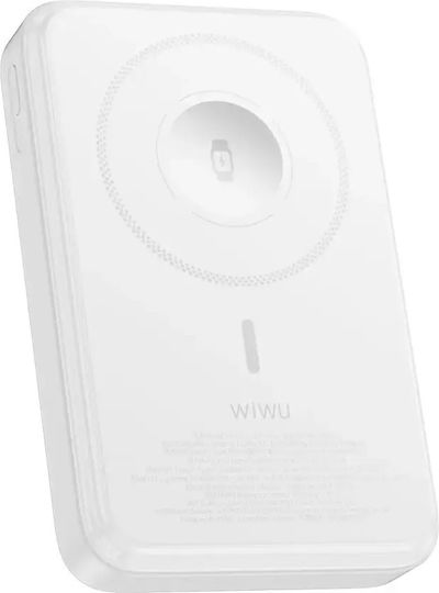 Wiwu P061 MagSafe Power Bank 10000mAh 22.5W Power Delivery White