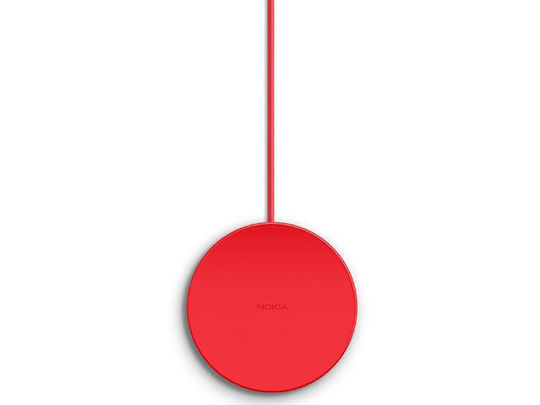 Nokia Wireless Mobile Phone Charger (Qi Pad) Red (DT-601)