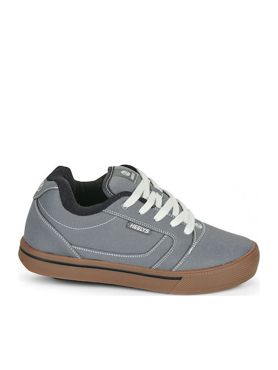 Pro Παιδικά Sneakers με Ροδάκια Γκρι