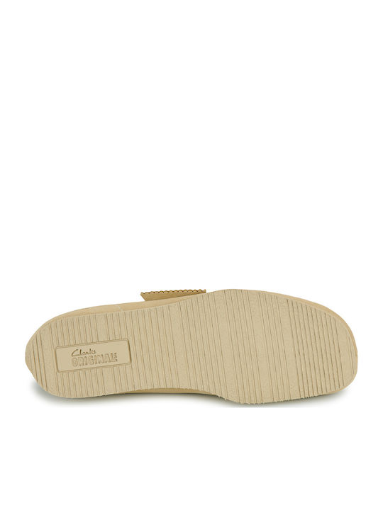 Wallabee Γυναικεία Oxfords σε Μπεζ Χρώμα