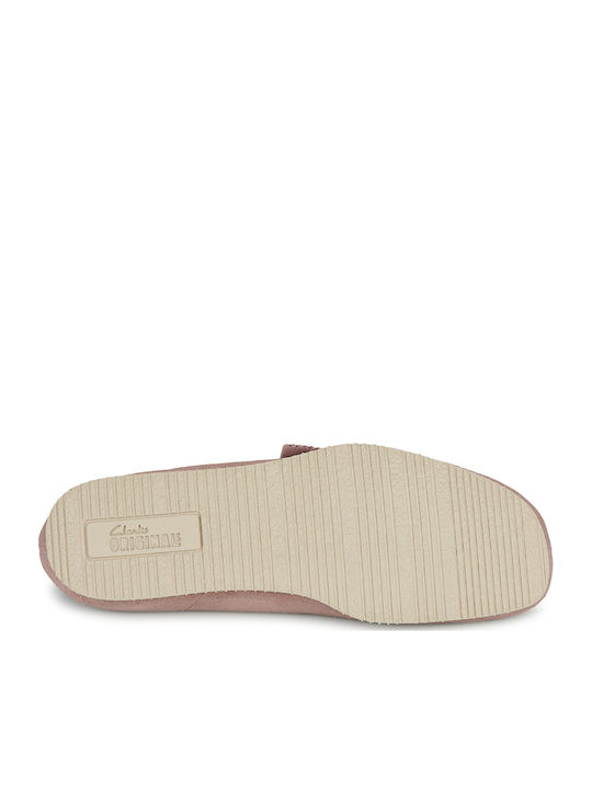 Wallabee Damen Oxfords in Rosa Farbe