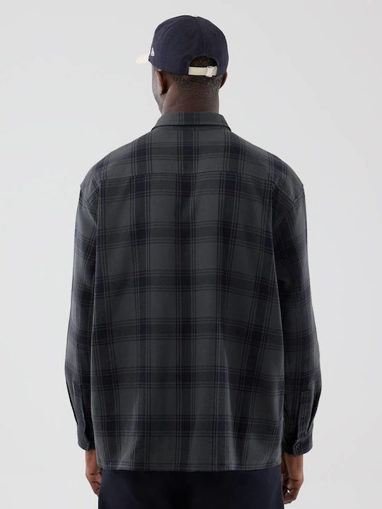 New Era Cămașă cu mânecă scurtă Charcoal