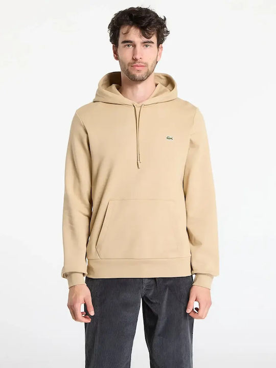 Hanorac cu glugă Bej