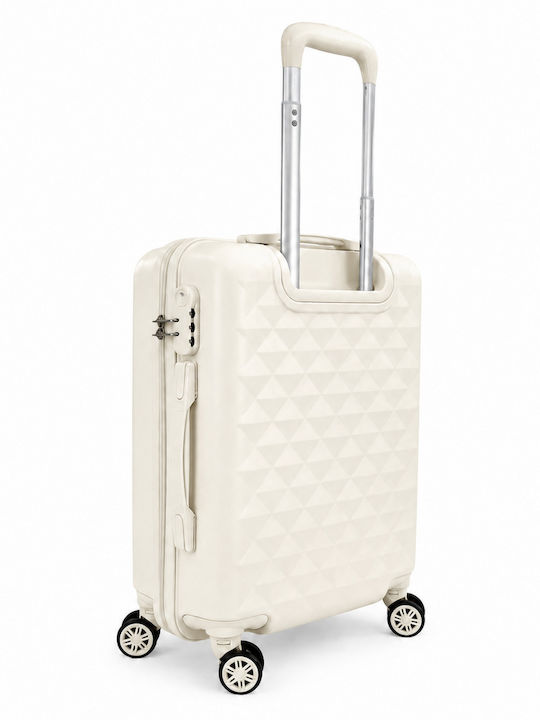 Jetbags Suitcases Hard Milky White with 4 Wheels Set 3pcs