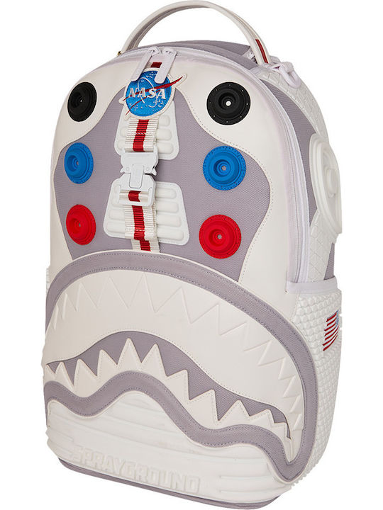 Sprayground Ученическа Раница За Гимназия С Джоб За Бутилка NASA Space Suit Ready 29 x 15 x 45 см