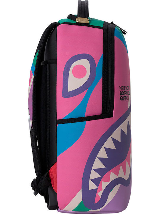 Sprayground School Backpack Junior High-High School with Water Bottle Holder NYBG Botanical Central 29 x 15 x 45cm