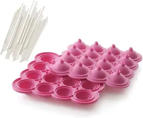 Silikomart Bakeware Tin For Chocolates Made Of Silicone 3x3cm 2 Pieces
