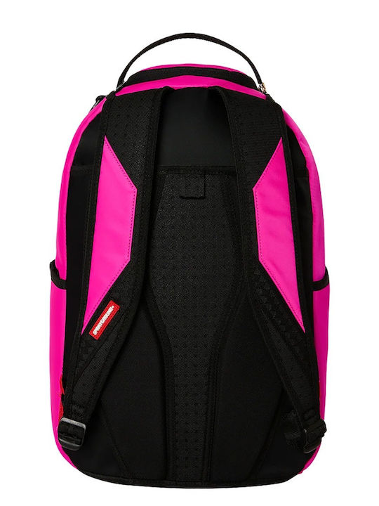 Sprayground Schulranzen Rucksack für Junior High-High School Shark Central Weiß Schablone Shark Rosa Nylon Sprayground Schulranzen Rucksack für Junior High-High School Shark Central Weiß Schablone Shark Rosa Nylon