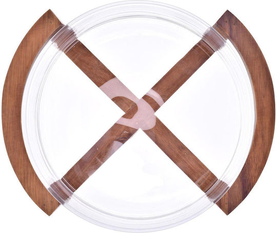 Duka Salatschüssel Glas Braun