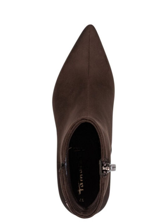 Damen Stiefeletten Braun