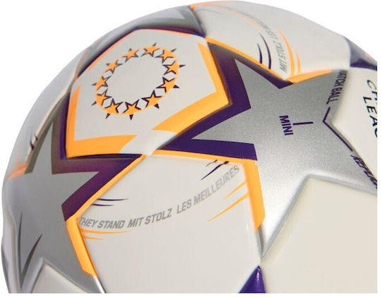 adidas UEFA Шампионска лига за жени 26/27 Мини футболна топка Бяла