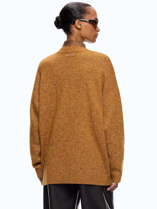 Marche Women's Knitted Cardigan in Yellow