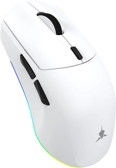White Shark Cador Безжично RGB Геймърско мишка 10000 DPI Бяло