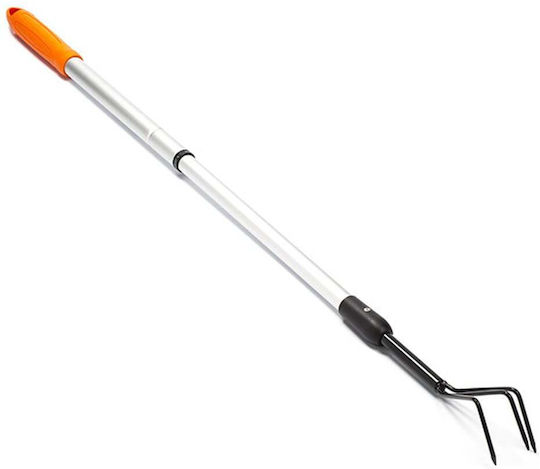 Cultivator Telescopic De Mână Black & Decker Din Oțel Cu 3 Dinți 77-112 Cm Negru Portocaliu 871125223526