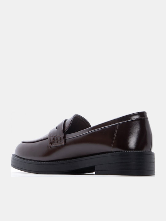Women's Moccasins In Brown Colour