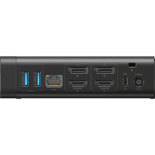 Belkin Connect 14-in-1 Dock / USB-C Docking Station με HDMI/DisplayPort 4K PD Ethernet και σύνδεση 2 Οθονών