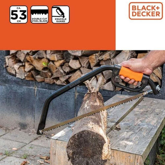 Scroll Saw Black & Decker din oțel 53 cm negru 871125223419