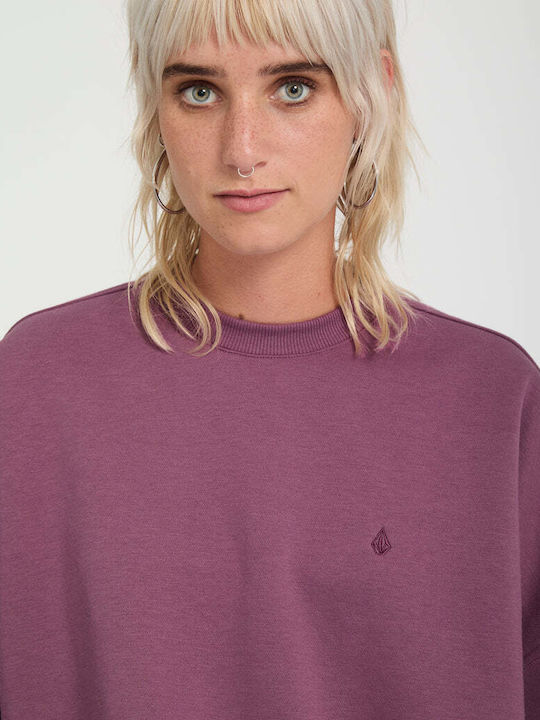 Long Women's Sweatshirt Orchid
