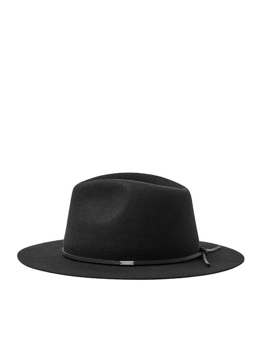Brixton Damenhut Fedora Schwarz