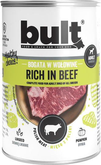 Bult Nasses Hundefutter Dose mit Rindfleisch und Fleisch 12x400gr
