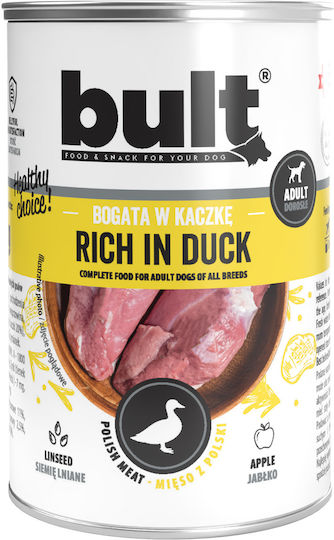 Bult Nasses Hundefutter Dose Mit Ente 12x400gr