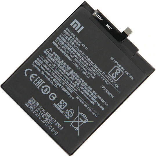 Xiaomi BN37 Μπαταρία Αντικατάστασης 3000mAh για Redmi 6 / 6a