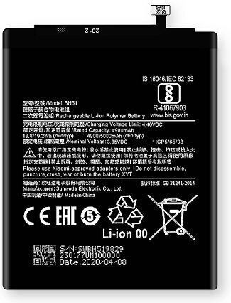 Xiaomi BN41 Replacement Battery 4100mAh for Redmi Note 4