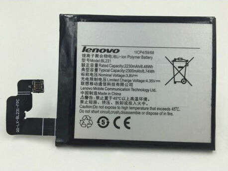 Lenovo BL231 Μπαταρία Αντικατάστασης 2230mAh για Vibe X2