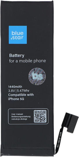 Blue Star Baterie compatibilă de înlocuire 1440mAh pentru iPhone 5