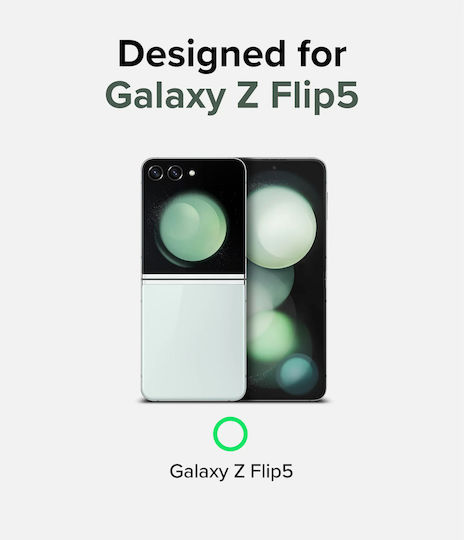 Ringke Slim Umschlag Rückseite Silikon 1mm Transparent (Galaxy Z Flip5)