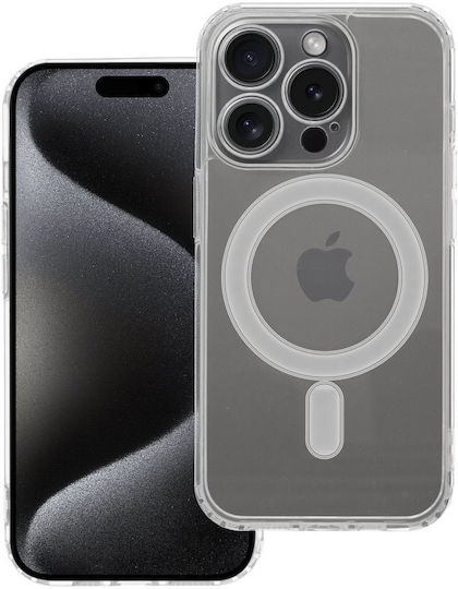 iSelf Mag Back Cover Σιλικόνης Μαγνητικό Διάφανο (iPhone 15 Pro)