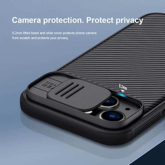 Nillkin CamShield Pro Back Cover Πλαστικό / Σιλικόνης Μαγνητικό Deep Purple (iPhone 13 / 13 Pro / 14)