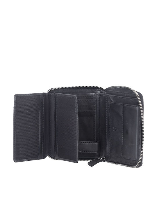 Portofel Dama Mic Din Piele Negru
