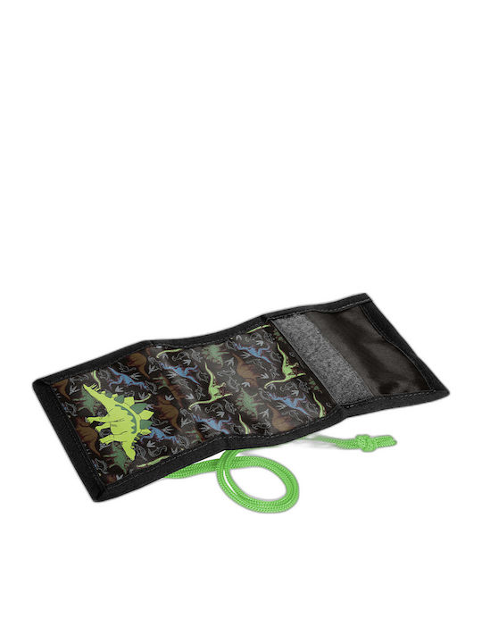 Paso Kids Coin Wallet with Velcro Black