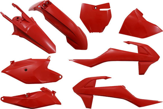 UFO Motorcycle Plastic Set for Keeway Easy Red 1pcs