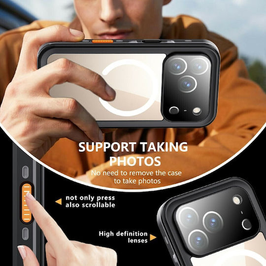 Redpepper Dot+ Series Ip68 Waterproof Σκληρή Θήκη Black Apple Iphone 17 Pro