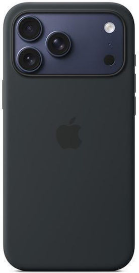 Apple Silicone Case with MagSafe Back Cover Silicon Negru (iPhone 17 Pro Max)