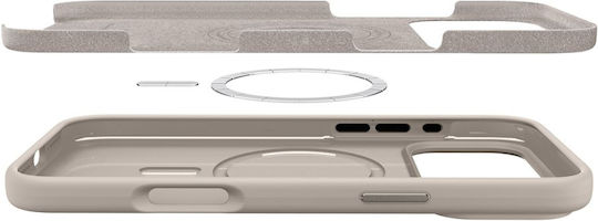 Spigen Silicone Fit MagSafe Back Cover Silicon Piatră (iPhone 17 Pro Max)