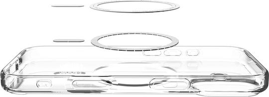 Spigen Ultra Hybrid MagSafe Задна корица Пластмаса / Силикон Clear Graphite (iPhone 17)