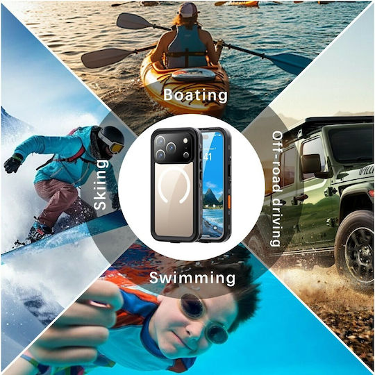 Redpepper Dot+ Series Ip68 Waterproof Σκληρή Θήκη Black Apple Iphone 17 Pro