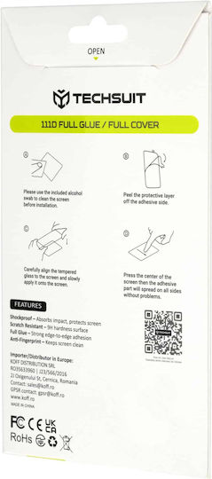 Techsuit 0.33mm Full Glue Full Face Tempered Glass Galaxy A27