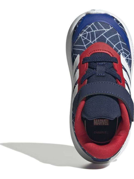 Runfalcon Kids Sports Shoes Running with Hoop & Loop Closure Blue