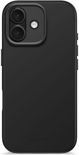 Decoded Antimicrobial Back Cover Silicon 1.2mm Negru (iPhone 17)
