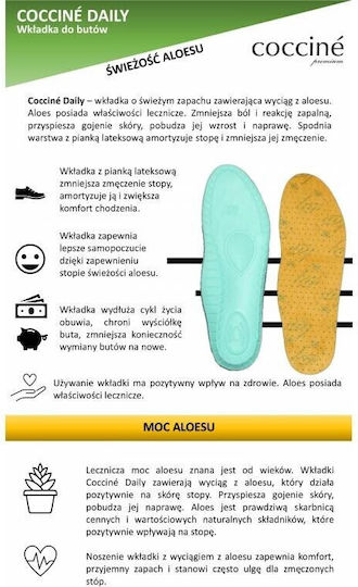 Coccine Ανατομικοί Πάτοι Παπουτσιών 99101/3940 2τμχ