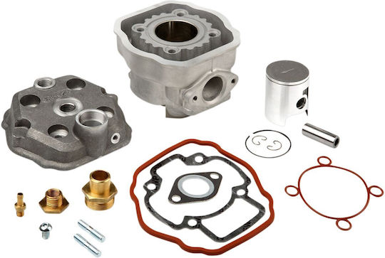 Airsal Aluminum Cylinder Piston 40.00mm Cc 01061940 Aprilia Sr Lc 05-16 Nrg Dt Ac 05-14 Derbi Gp1 02-05 Piaggio Quartz 50 92-96 Zip Sp 96-00 Kit